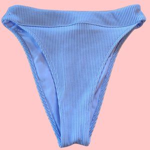 Hollister Ribbed High Waist Bikini Bottom Women's Sz Small